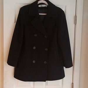 Navy Ladies Pea Coat